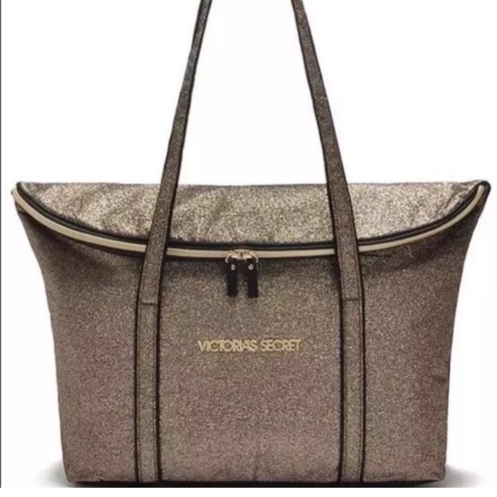 Victoria’s Secret Large Glitter Tote